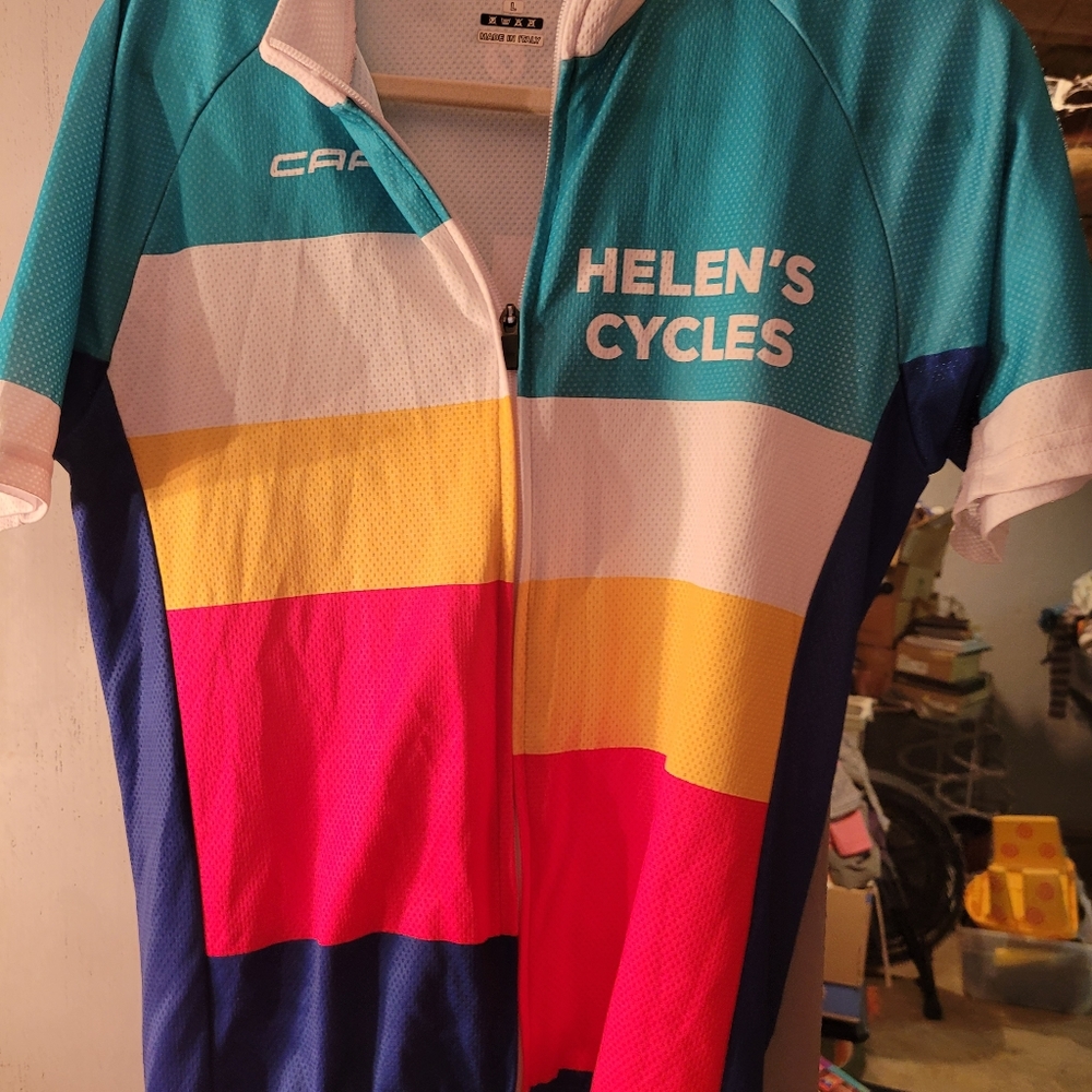 CAPO - Helen's Cycles riding jersey